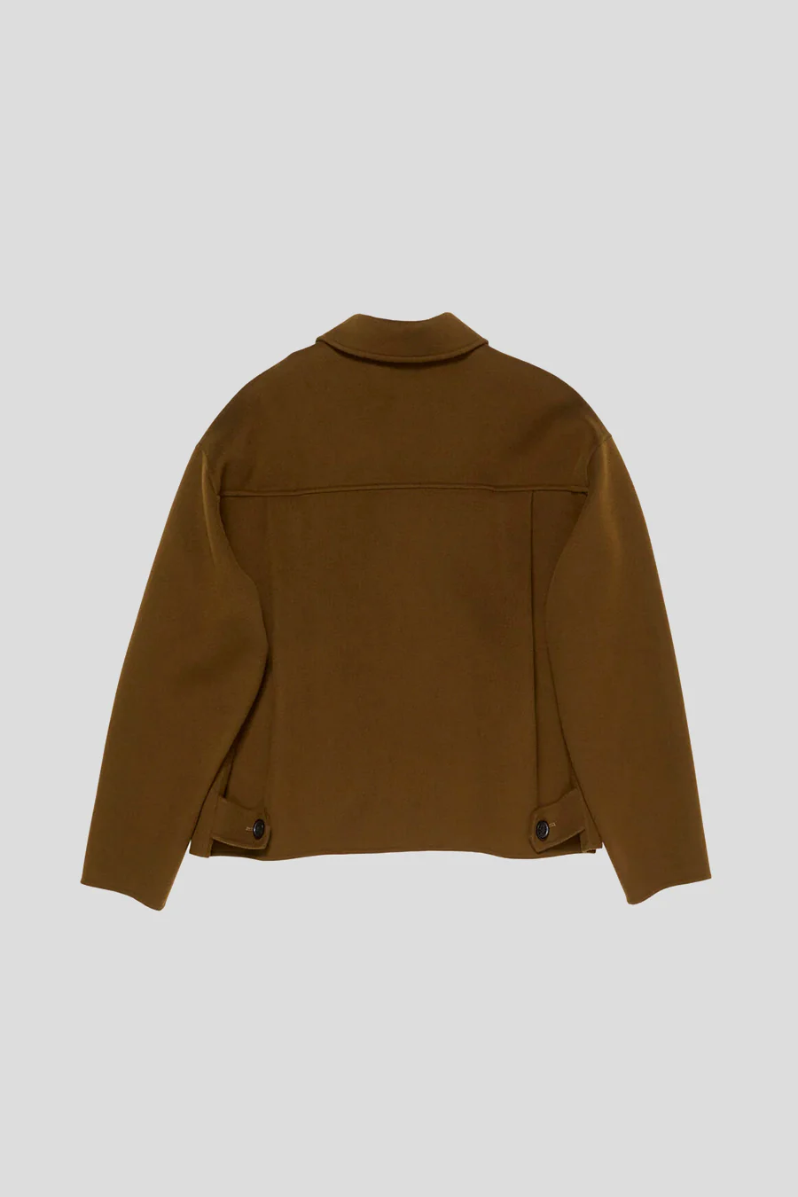 GILET EN CACHEMIRE VERT OLIVE - Image 5