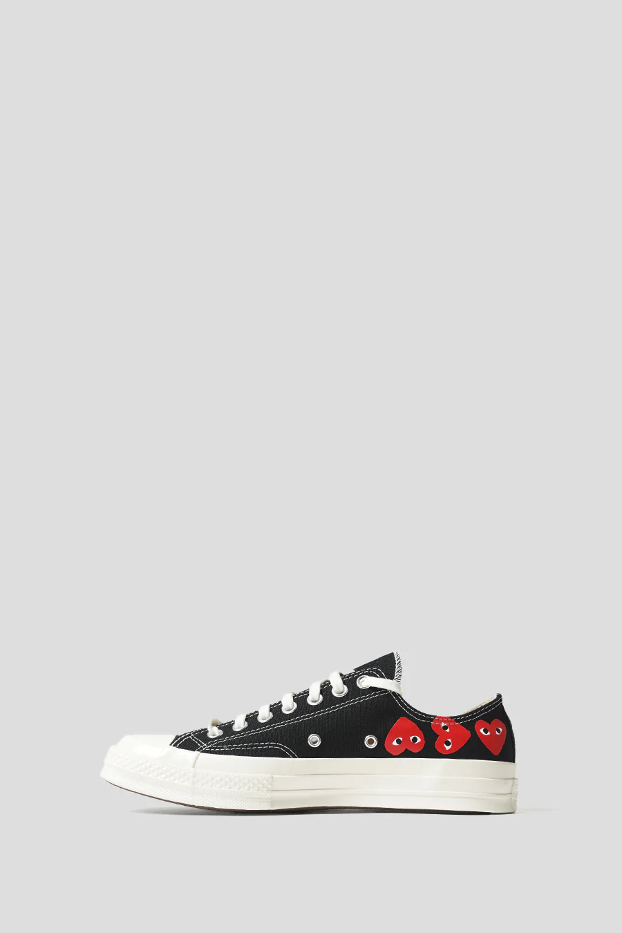 SNEAKERS BASSE CT70 MULTI COEUR BLACK, HIGHRISK RED ET EGRET - Image 3