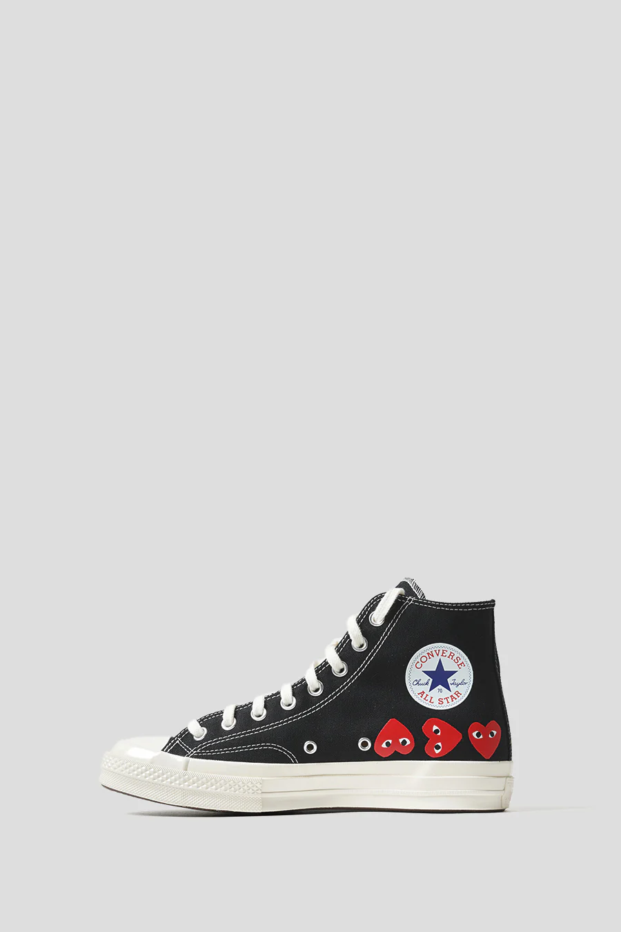 SNEAKERS HAUTE CT70 MULTI COEUR BLACK, HIGH RISK RED ET EGRET - Image 3