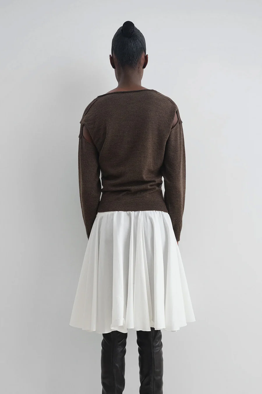CARDIGAN COUCOU MARRON - Image 3