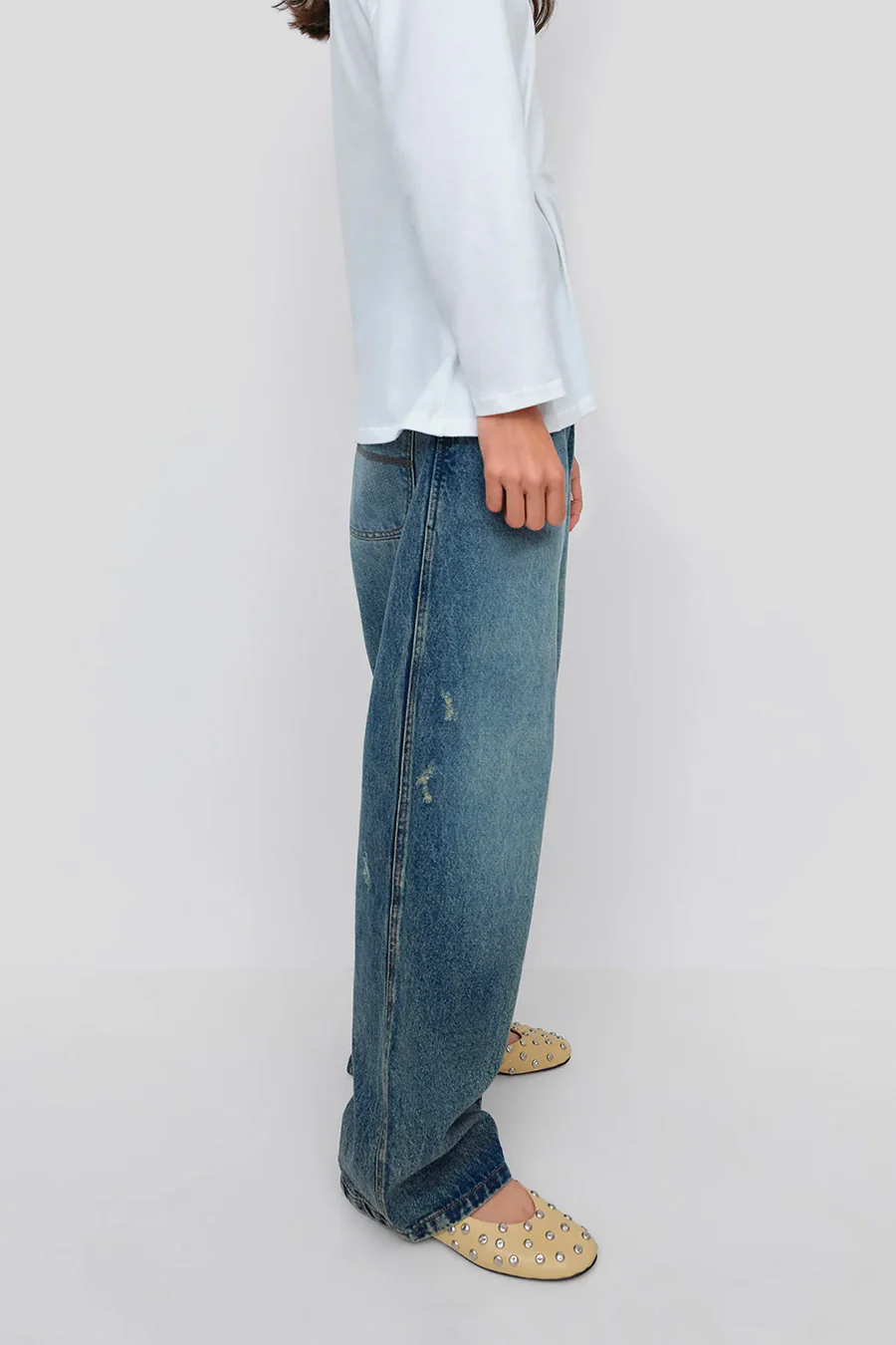 JEAN BAGGY BLEU FONCÉ - Image 4