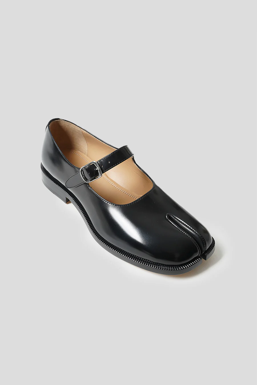 CHAUSSURES MARY-JANE TABI NOIRES BRILLANTES - Image 5